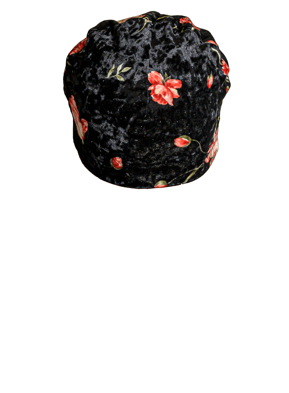 ★24-25FW新作★threetimes★Flower spangle beanie Selene Black Flowers - Beanie | We are Goddess Society