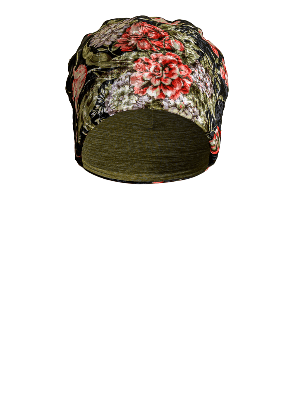 ★24-25FW新作★threetimes★Flower spangle beanie Selene Black Flowers - Beanie | We are Goddess Society